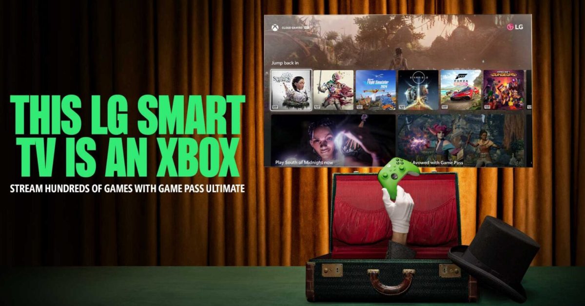Xbox game streaming disponible sur les téléviseurs LG : jouez sans console directement chez vous