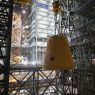 L'assemblage du lanceur d'Artemis 2 progresse avec l'achèvement de la phase principale