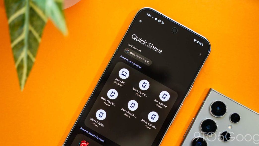 Redesign de Quick Share pour Android : une expérience utilisateur similaire aux applications courantes