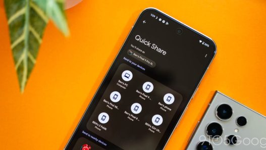 Redesign de Quick Share pour Android : une expérience utilisateur similaire aux applications courantes