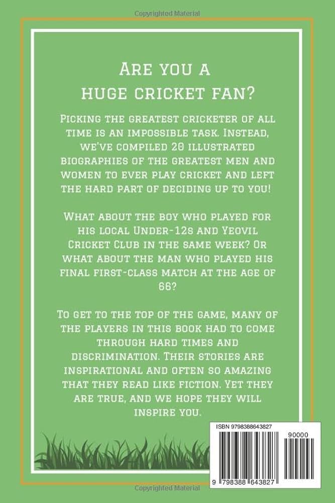 découvrez l'univers fascinant des légendes du cricket, des joueurs emblématiques qui ont marqué l'histoire de ce sport. plongez dans leurs parcours, exploits et contributions qui ont façonné le cricket moderne.