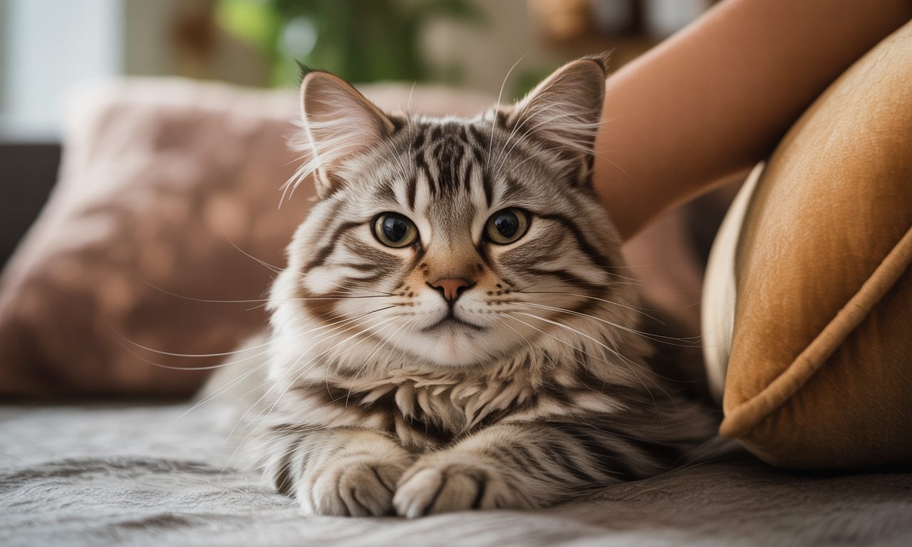 découvrez avec humour les illustrations de cet artiste qui montre à quel point la vie est merveilleuse quand c'est votre chat qui vous laisse cohabiter chez lui.