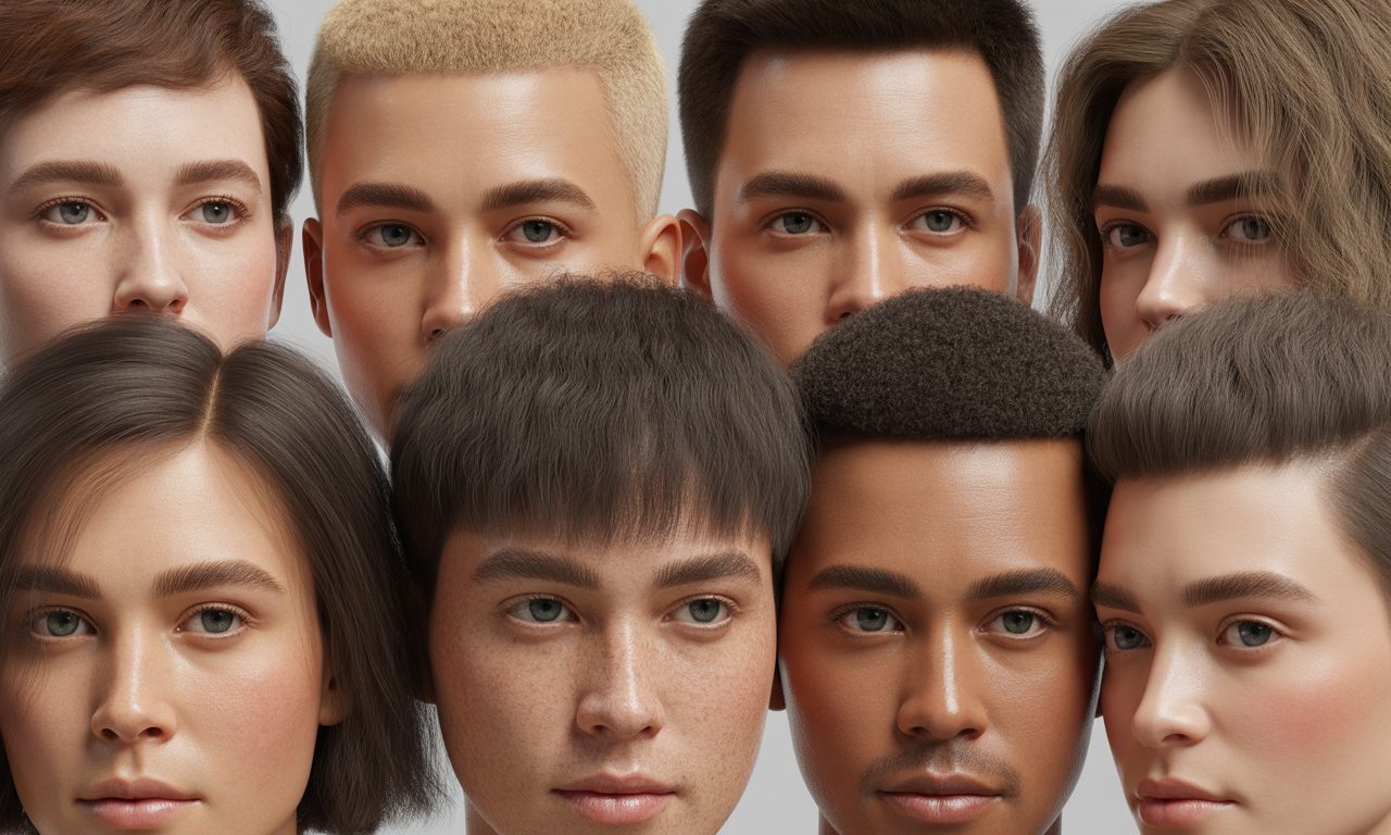 découvrez la forme unique de votre visage et trouvez la coupe de cheveux parfaite qui mettra en valeur votre beauté naturelle.