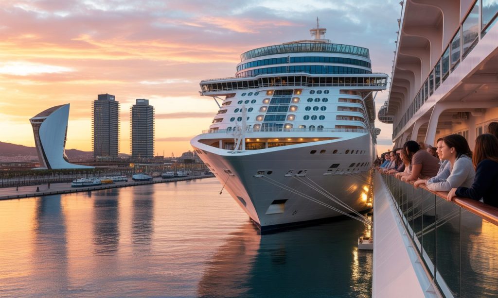 msc cruceros démarre un tour du monde exceptionnel depuis barcelone avec 258 passagers espagnols à bord, offrant une expérience de voyage inoubliable.