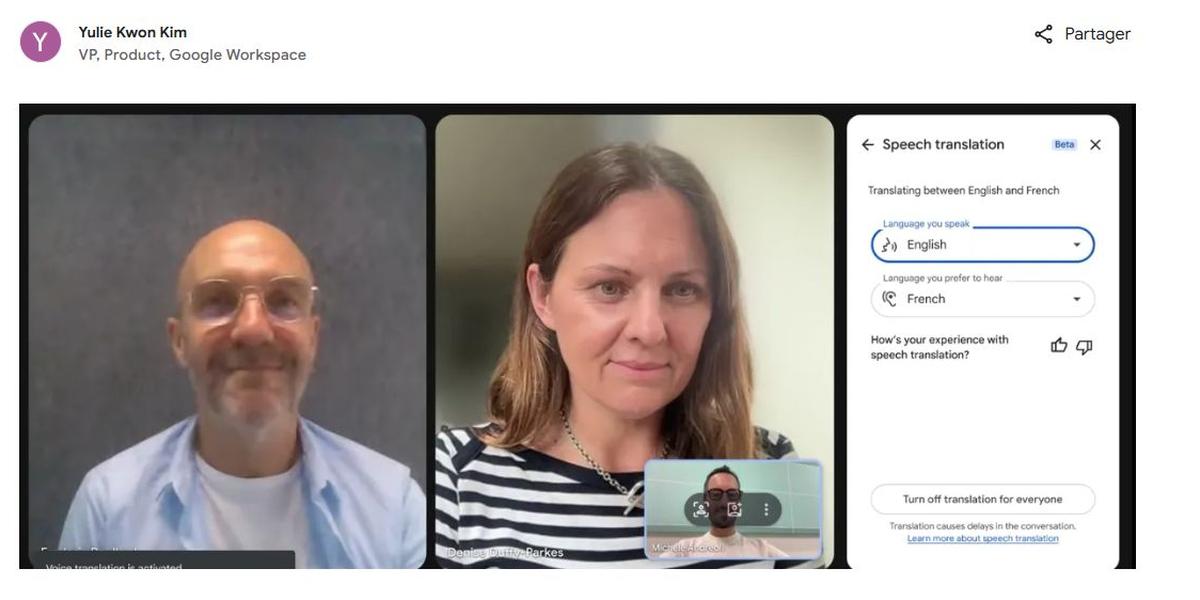 découvrez comment activer la traduction vocale sur google meet pour android et ios afin de faciliter vos réunions multilingues en temps réel.
