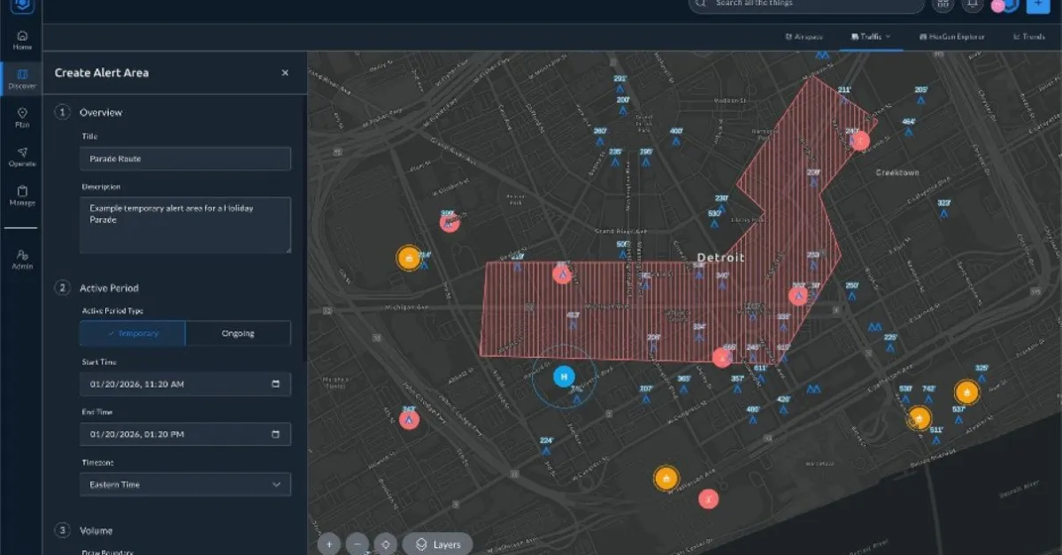 Michigan Capitol met en place un système de suivi par drone en temps réel pour renforcer la sécurité