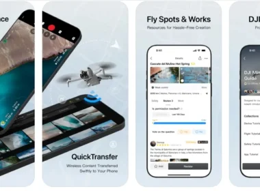 DJI Fly met à jour son application pour intégrer le nouveau drone Avata 360 et améliorer les performances de vol.