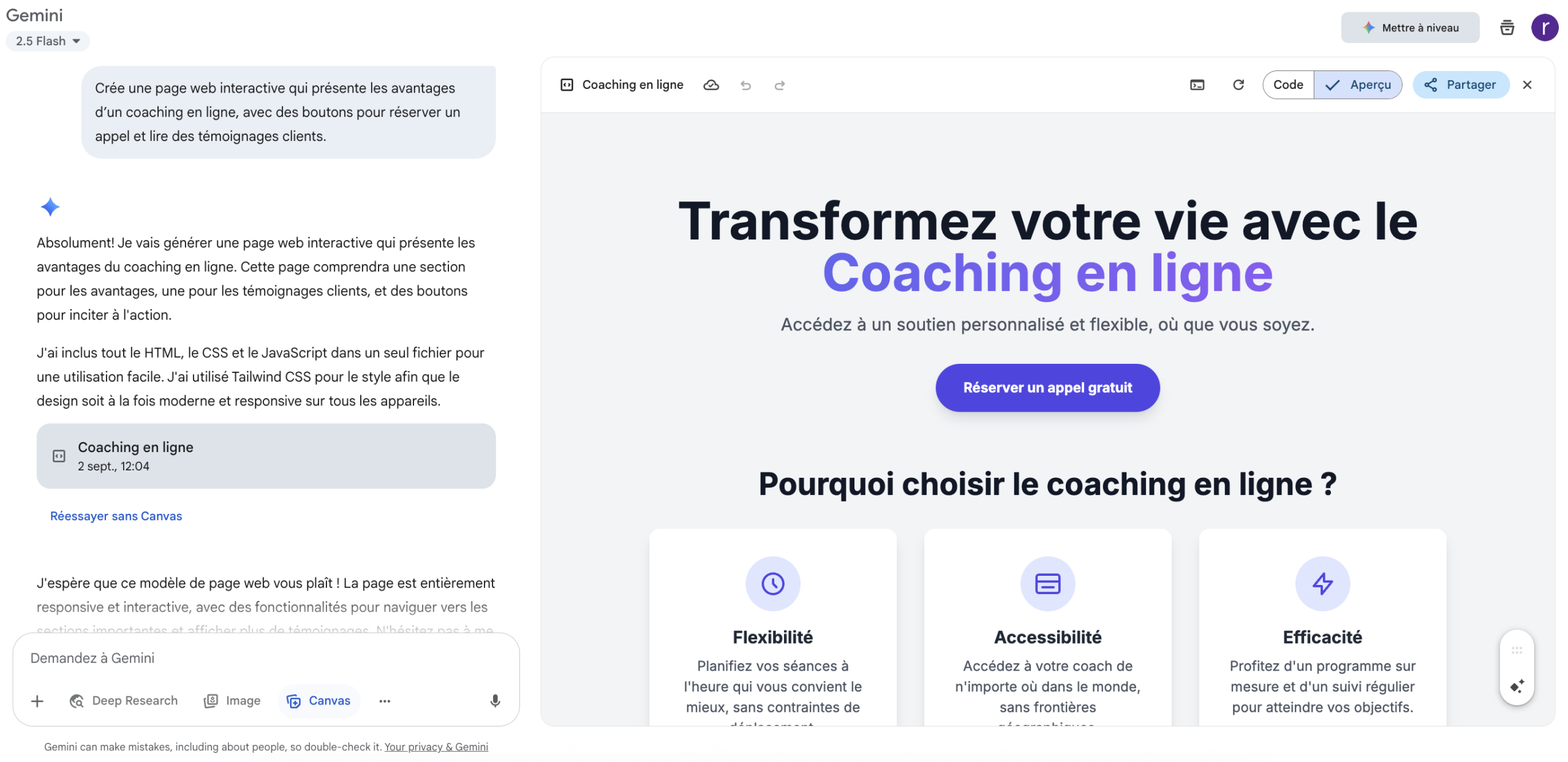 découvrez google gemini et bénéficiez d'un accès instantané à une gamme complète d'outils performants pour optimiser votre productivité et vos projets.