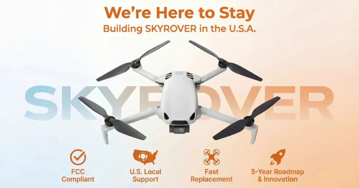 Skyrover vise à concurrencer DJI en Amérique : voici sa stratégie pour dominer le marché des drones.