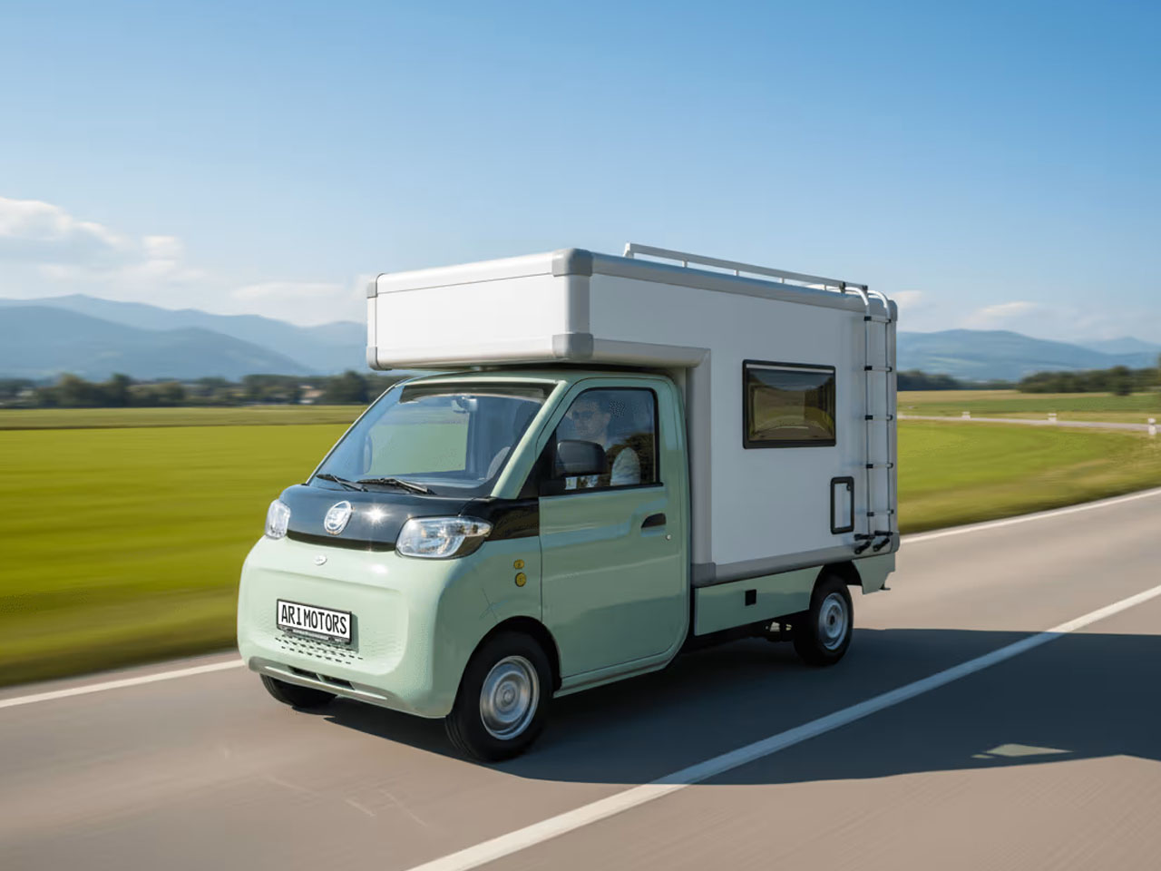 Découvrez le Ari 458 Pro : Le Plus Petit Camping-Car Électrique d’Allemagne qui Va Révolutionner vos Aventures !