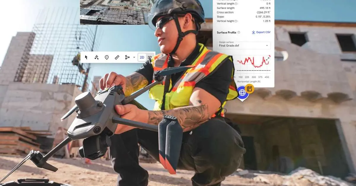 Drones révolutionnent le secteur de la construction en corrigeant les angles morts cachés