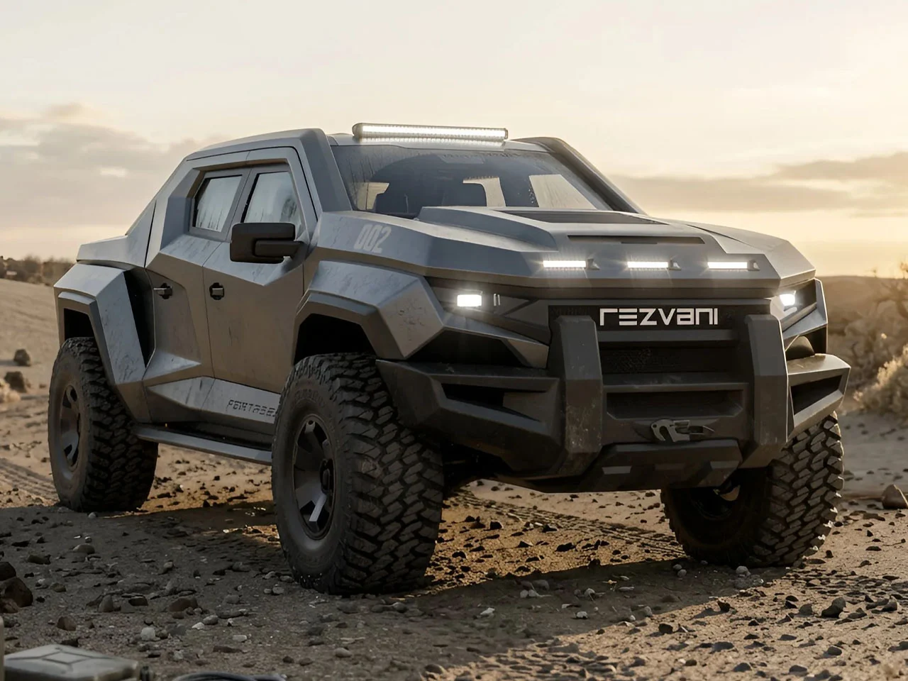 Rezvani Fortress : le Ford F-150 Raptor blindé ultra-sécurisé à partir de 188 900 €