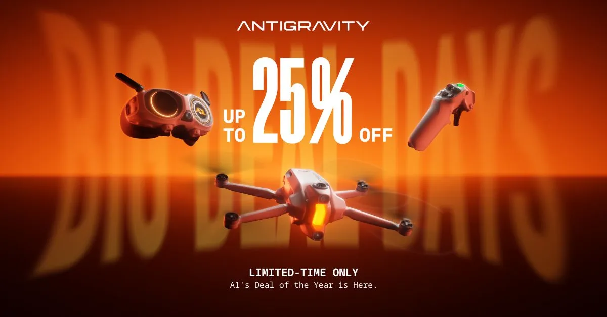 Antigravity A1 Prime : le bon plan drone 8K avec batterie offerte - plare. Antigravity A1 Prime : le bon plan drone 8K avec batterie offerte