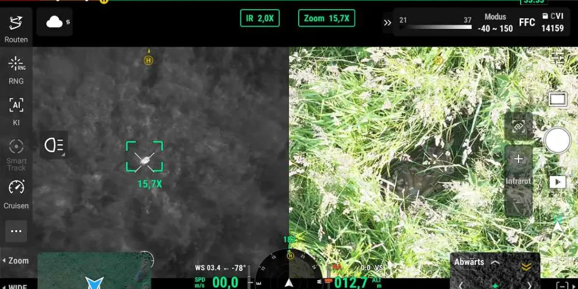 Ces drones DJI ont déjà sauvé plus de 300 faons : une innovation high-tech au service de la faune