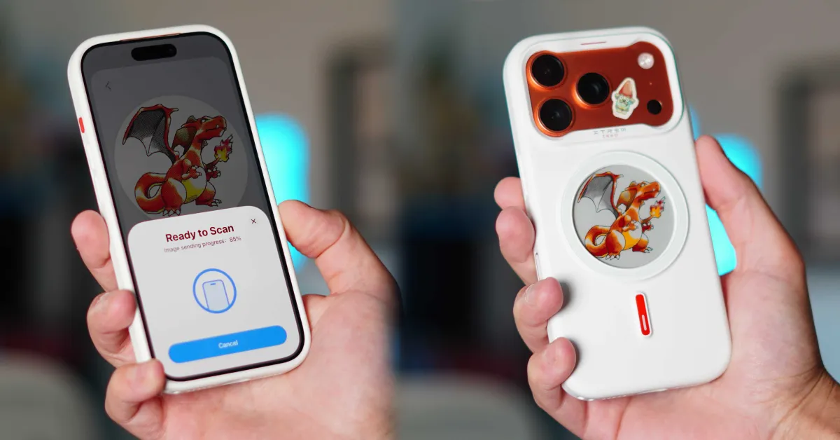 Cette coque pour iPhone ajoute un écran e-ink personnalisable à petit prix