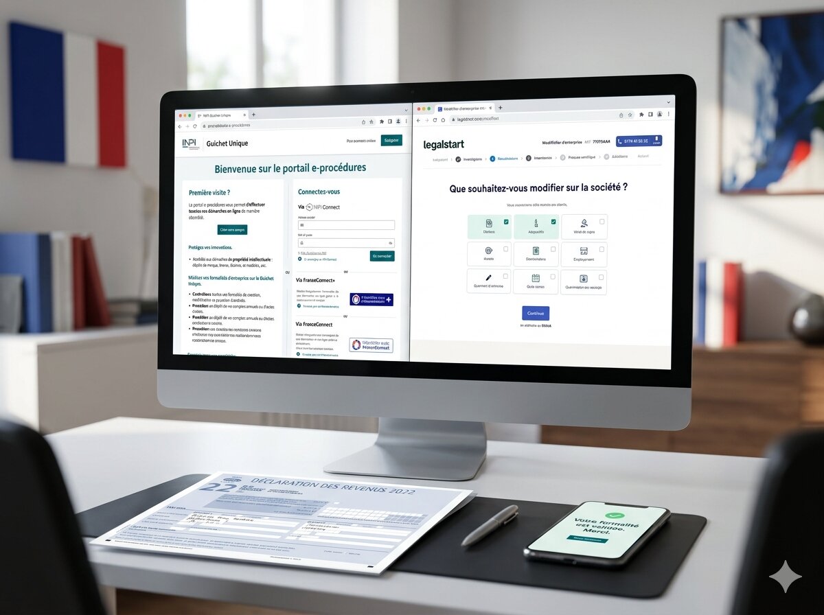 Inpi ou Legalstart : quel guichet unique privilégier pour vos formalités administratives ? - plare. Inpi ou Legalstart : le meilleur choix pour vos démarches administratives simplifiées