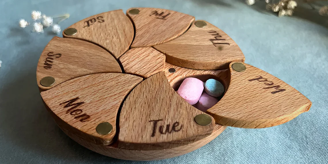 Découvrez le Pill Organizer Révolutionnaire : Le Chef-d'Œuvre de 10 Ans d'un Designer ! - plare. Découvrez le Pill Organizer Révolutionnaire : Le Chef-d’Œuvre de 10 Ans d’un Designer !
