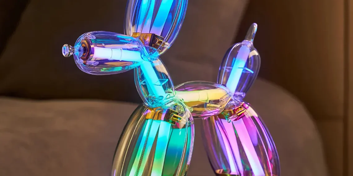 Lexon x Jeff Koons : l’art fonctionnel design qui sublime votre salon - plare. Lexon x Jeff Koons : l’art fonctionnel design qui sublime votre salon
