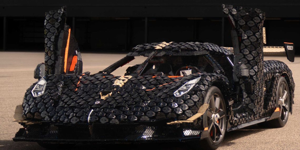 Voiture LEGO grandeur nature Koenigsegg Sadair’s Spear : un record de vitesse pour les voitures en briques - plare. Voiture LEGO grandeur nature Koenigsegg Sadair’s Spear : un record de vitesse pour les voitures en briques