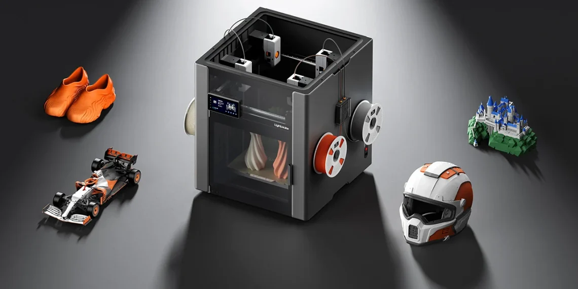 LightMake L4 : l’imprimante 3D de bureau à quatre têtes d’impression, sans courroies, ultra performante à 3 450 € - plare. LightMake L4 : l’imprimante 3D de bureau à quatre têtes d’impression, sans courroies, ultra performante à 3 450 €