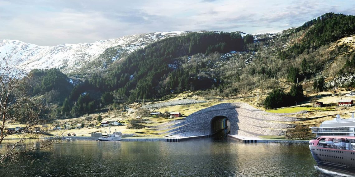 Norvège : le projet spectaculaire du premier tunnel maritime au monde pour navires de croisière et cargos