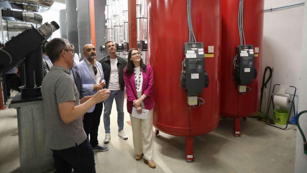 Le campus de Lugo mise sur l’énergie propre avec son nouveau réseau de chaleur à biomasse - plare. Le campus de Lugo mise sur l’énergie propre avec son nouveau réseau de chaleur à biomasse