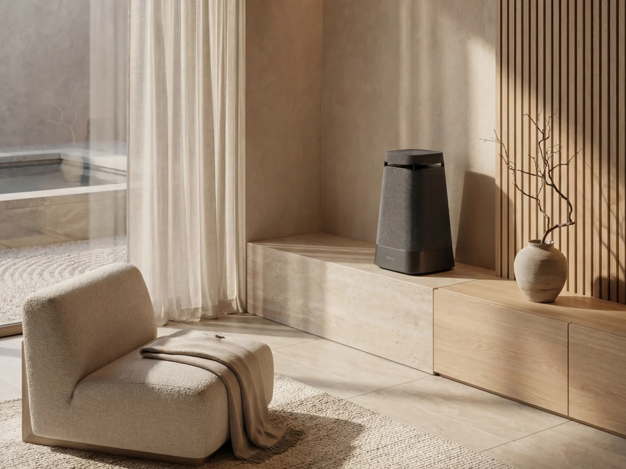 Découvrez le Concept de Enceinte Sculpturale : Un Son Parfait, Peu Importe Où Vous Êtes Dans la Pièce !
