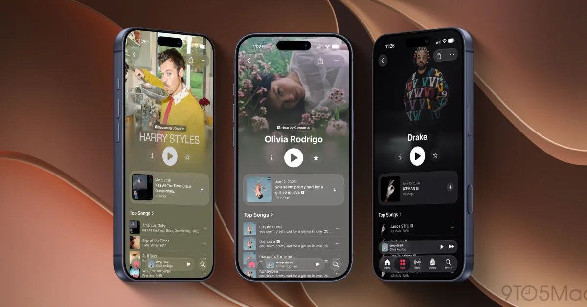 Apple Music dans iOS 27 : deux refontes majeures de l’interface qui vont changer l’expérience utilisateur - plare. Apple Music dans iOS 27 : deux refontes majeures de l’interface qui vont changer l’expérience utilisateur