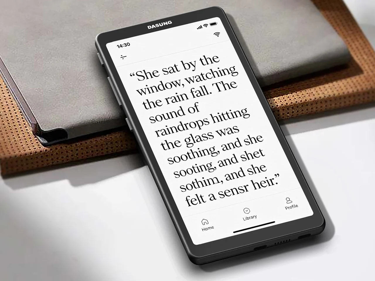 Dasung lance un écran de téléphone e-ink pensé pour ceux qui détestent les écrans