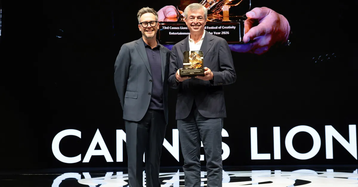 Eddy Cue reçoit le prix Entertainment Person of the Year au Cannes Lions et célèbre l’innovation média d’Apple