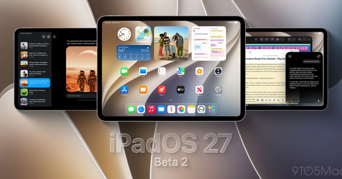 iPadOS 27 beta 2 disponible sur iPad : les nouveautés à ne pas manquer