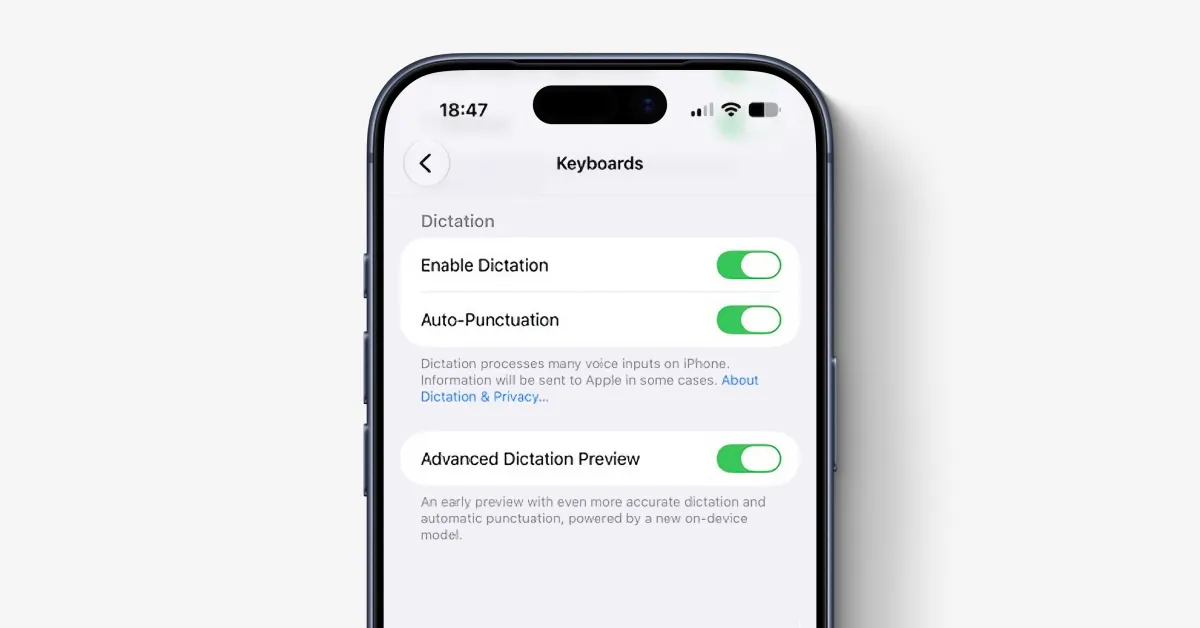 iOS 27 bêta 1 : la nouvelle dictée désactivée par défaut, comment l’activer rapidement - plare. iOS 27 bêta 1 : la nouvelle dictée désactivée par défaut, comment l’activer rapidement