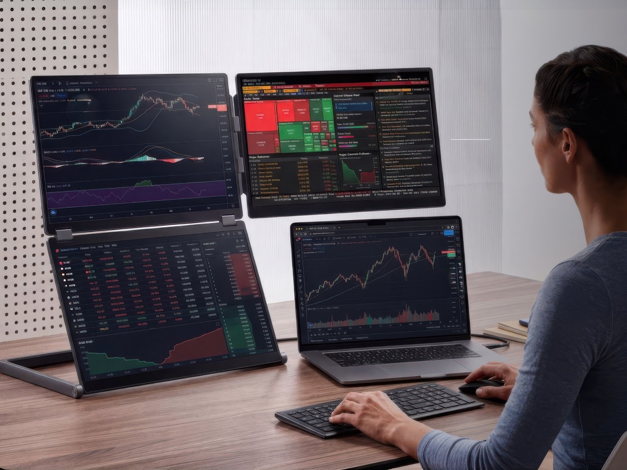 Moniteur portable triple écran en L pour ordinateur portable : transformez votre setup en centre de commande 2×2 à moins de 260 € - plare. Moniteur portable triple écran en L pour ordinateur portable : transformez votre setup en centre de commande 2×2 à moins de 260 €