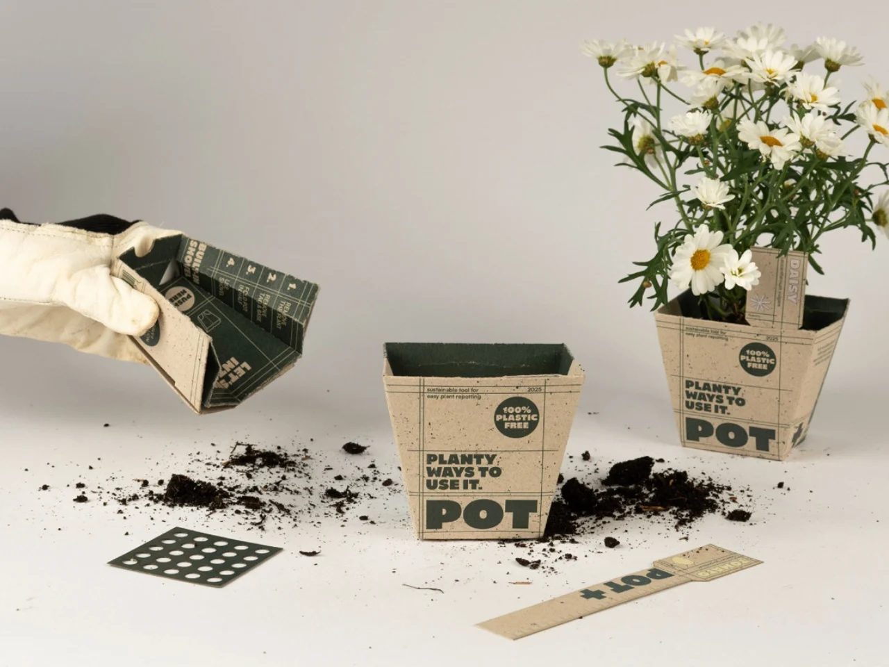 Le pot en carton 3-en-1 qui pourrait remplacer les pots en plastique