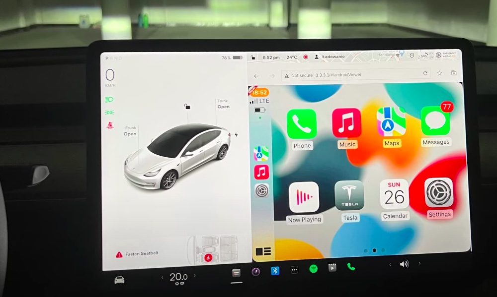Apple préparerait le chaînon manquant pour amener CarPlay sur Tesla, selon un rapport