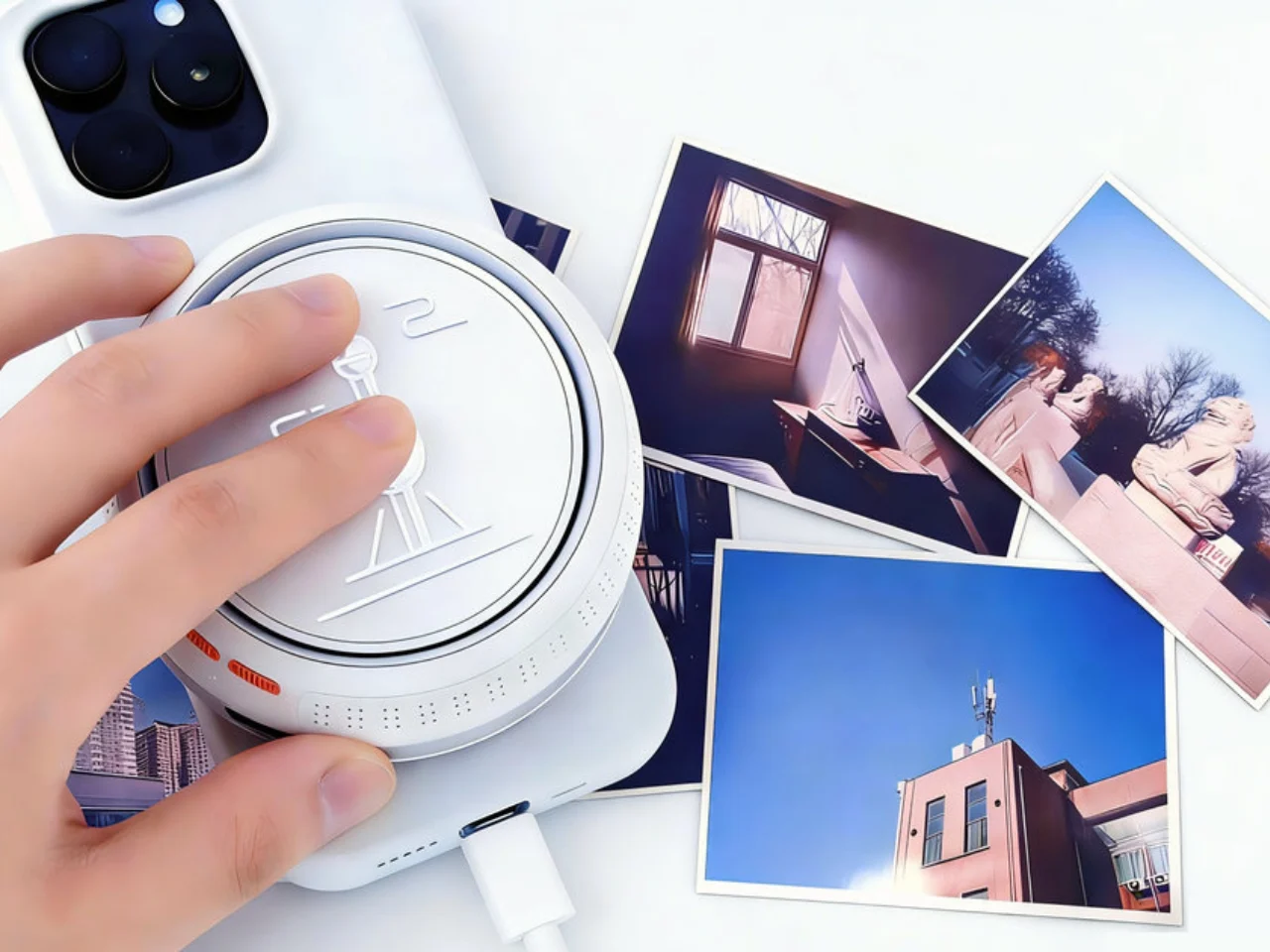 Le cadre photo connecté qui transforme les couleurs en température intérieure