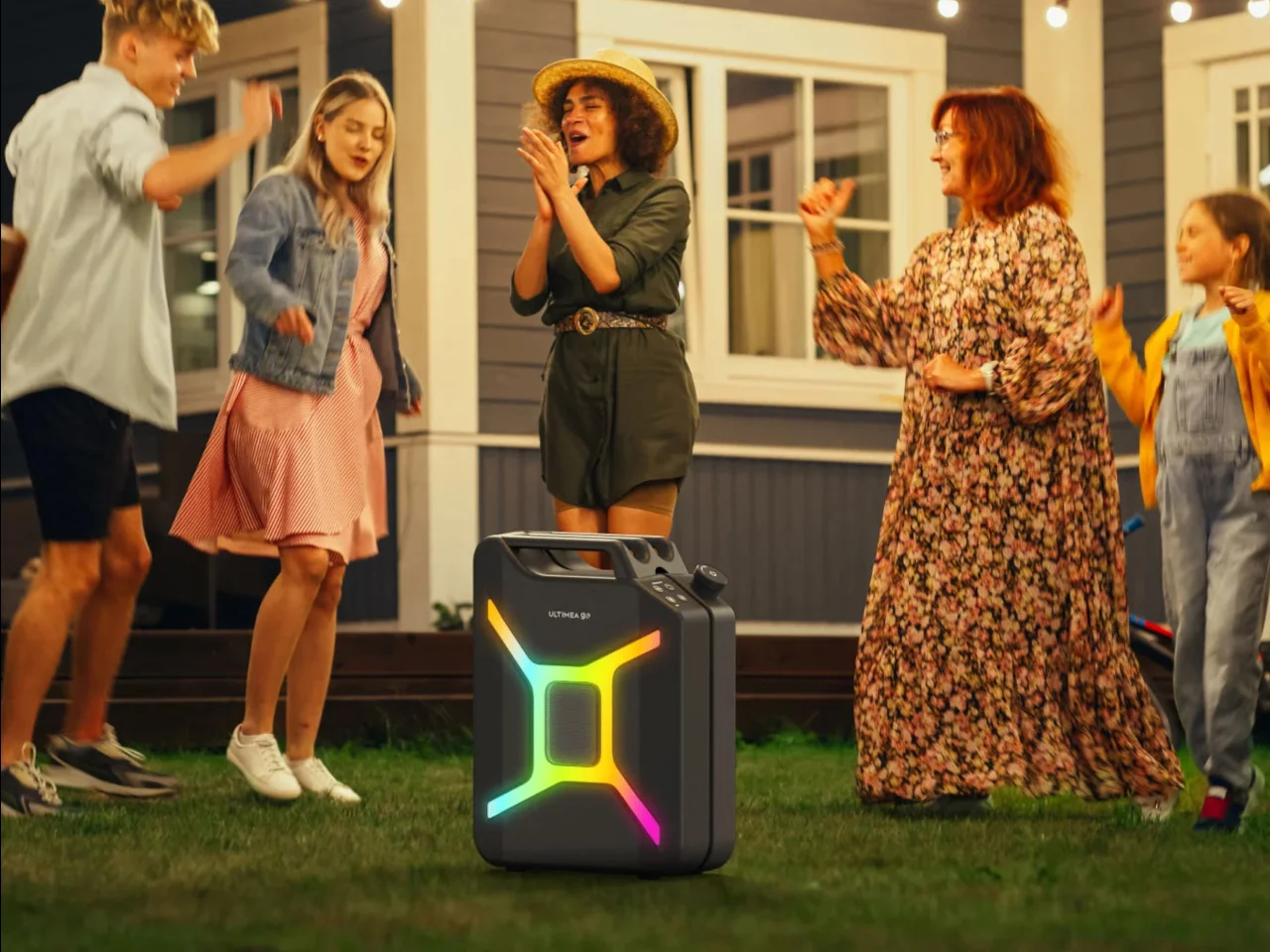 La jerry can qui fait aussi enceinte party 300W avec entrée guitare