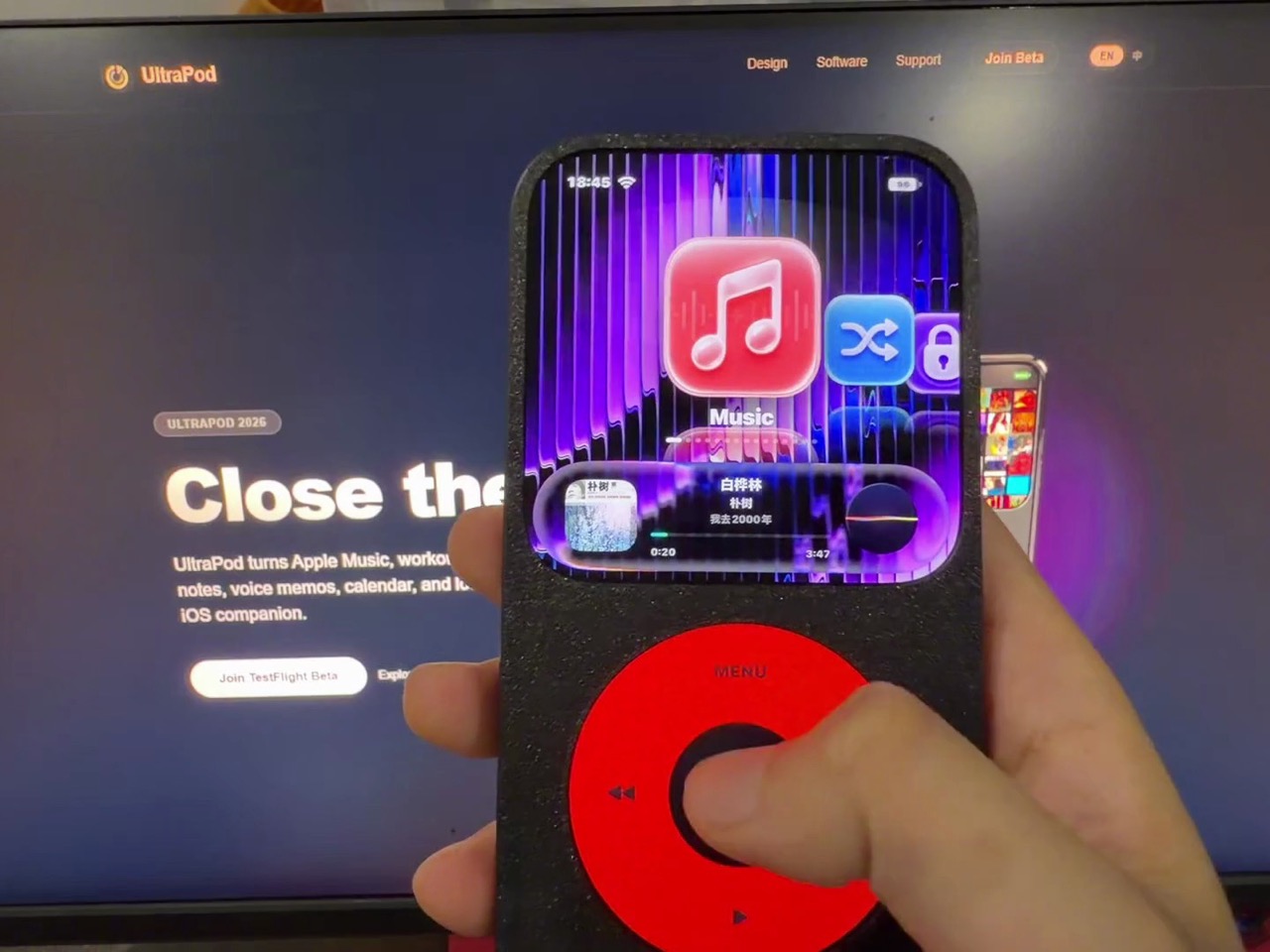 Transformez votre iPhone en iPod avec ce launcher iOS rétro inspiré de 2001