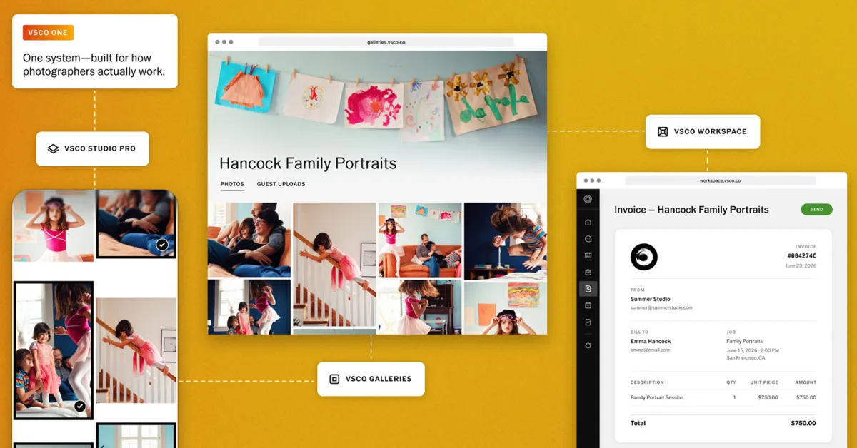 VSCO lance une plateforme tout-en-un pour photographes professionnels et créateurs d’images