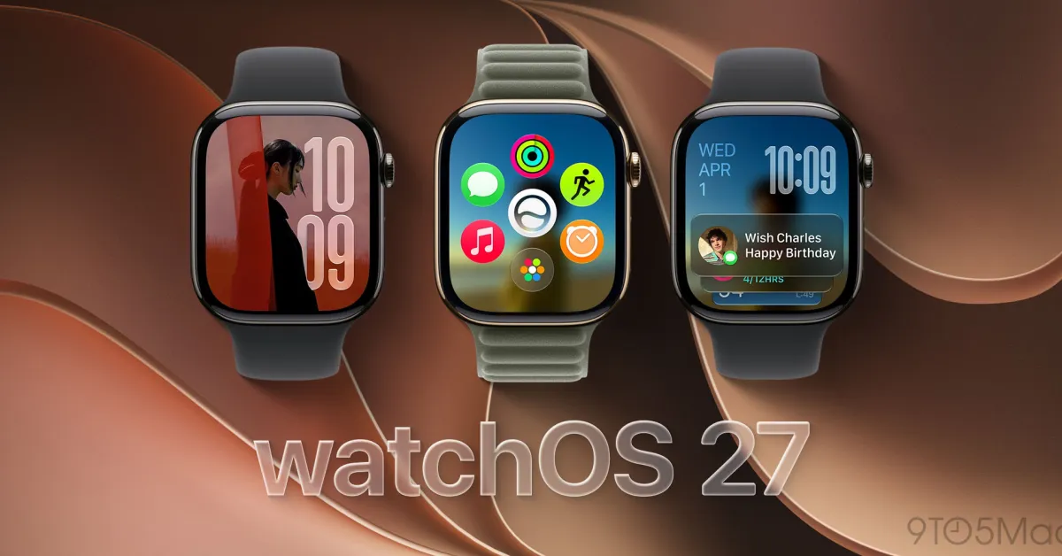 watchOS 27 : pas de slider Liquid Glass sur l’Apple Watch, mais voici les vrais changements de design