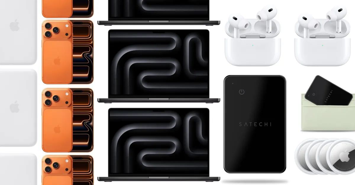 Bons plans Apple : AirTag 2, MacBook Pro, iPhone 17 Pro et AirPods Pro 3 à prix réduit sur 9to5Mac