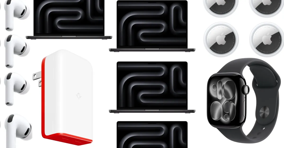Bons plans Apple : MacBook Pro à près de 439 € de réduction, chargeur Find My, AirPods et plus chez 9to5Mac