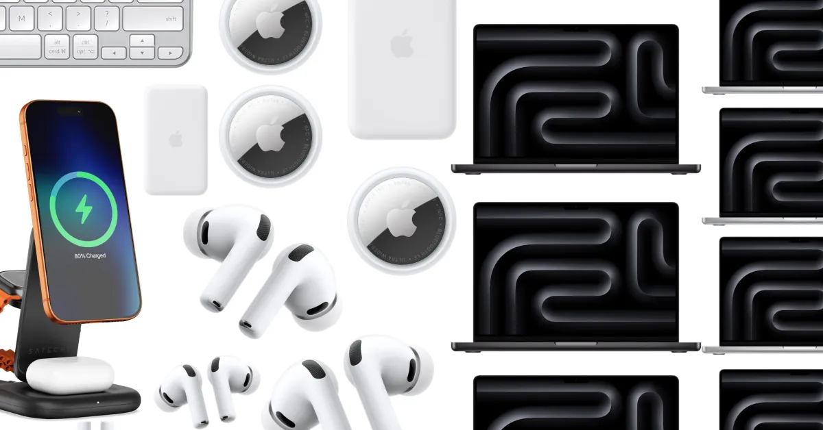 Bons plans Apple : MacBook Pro, Apple Watch Series 11, AirPods et chargeur MagSafe 25 W à prix réduit - plare. Bons plans Apple : MacBook Pro, Apple Watch Series 11, AirPods et chargeur MagSafe 25 W à prix réduit