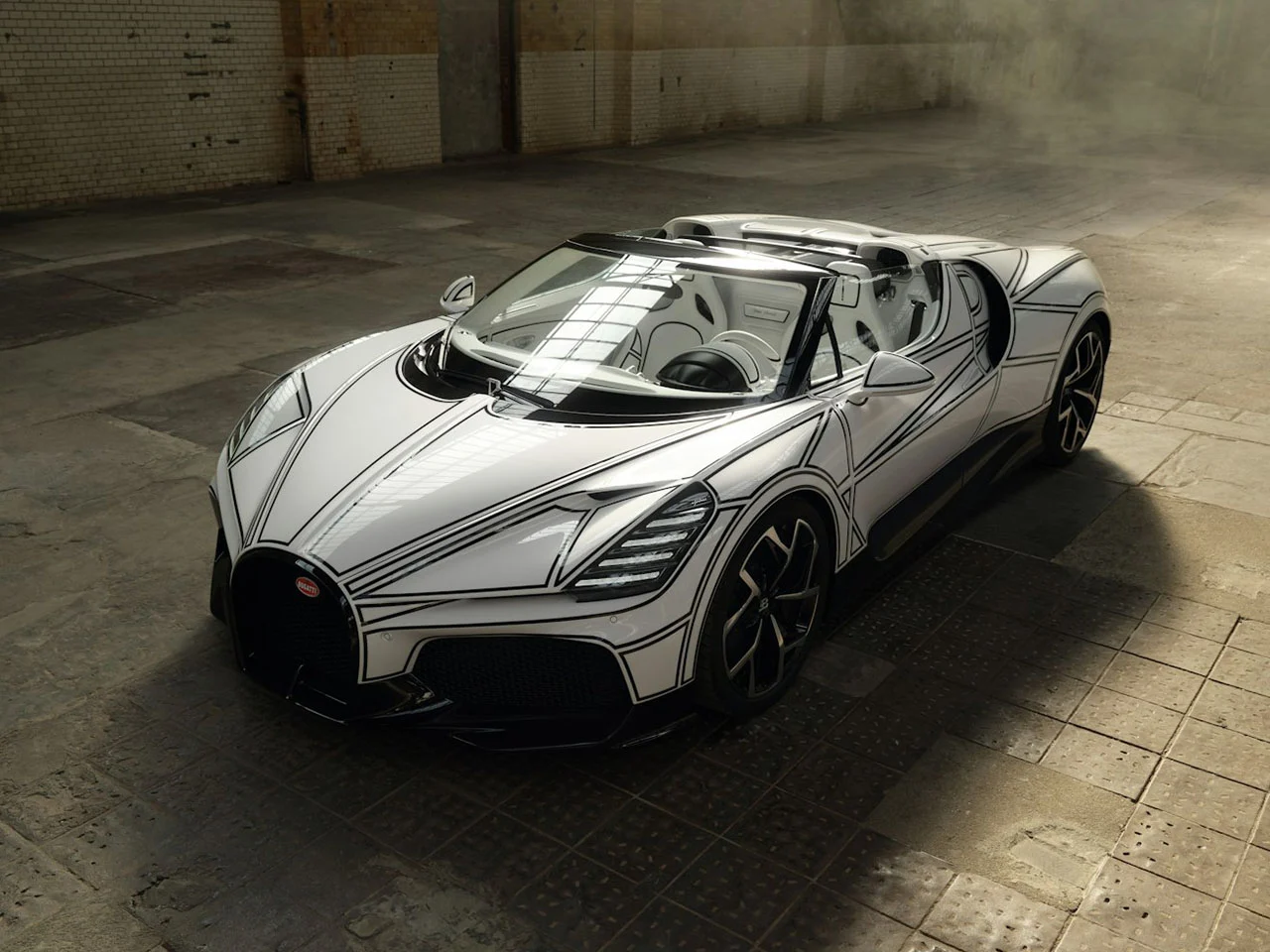Bugatti W16 Mistral Blanc Éternel : l’hypercar de 1 578 ch en porcelaine royale