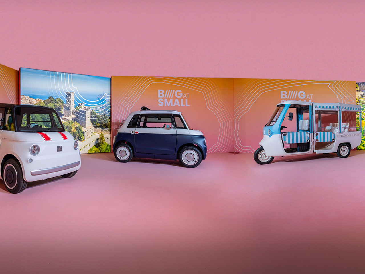 Fiat Multiplina concept réinvente le Multipla classique en voiture électrique urbaine 4 places ingénieuse