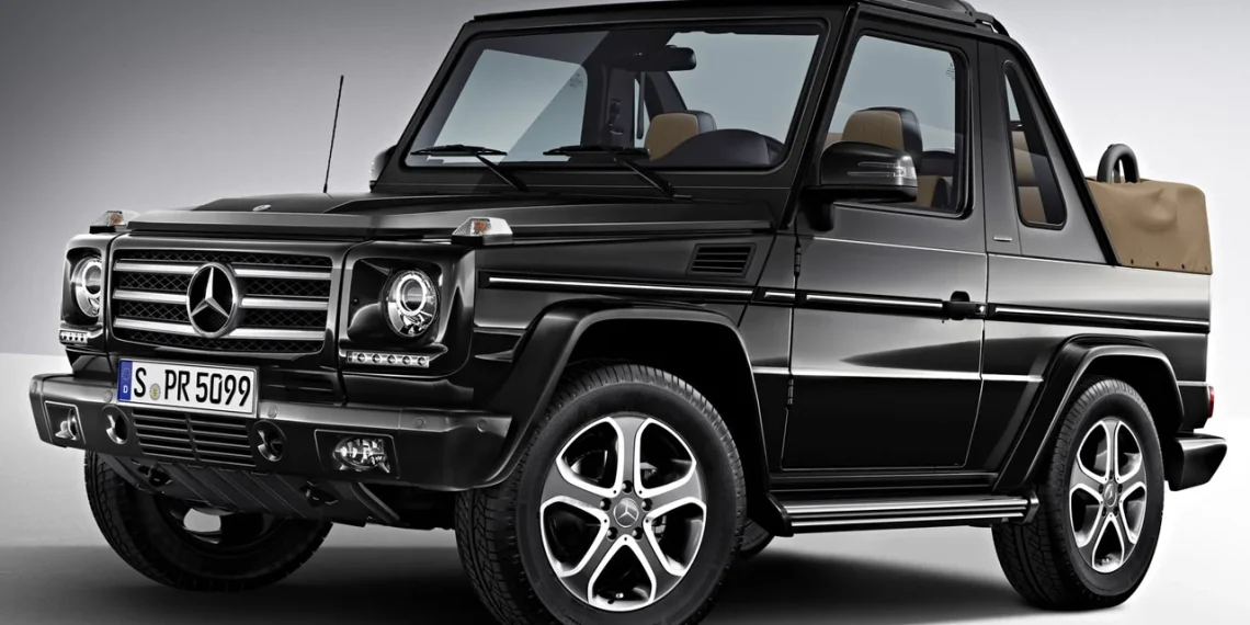 Mercedes G-Wagon cabriolet : le 4x4 de luxe tout-terrain pour profiter du plein air - plare. Mercedes G-Wagon cabriolet : le 4×4 de luxe tout-terrain pour profiter du plein air
