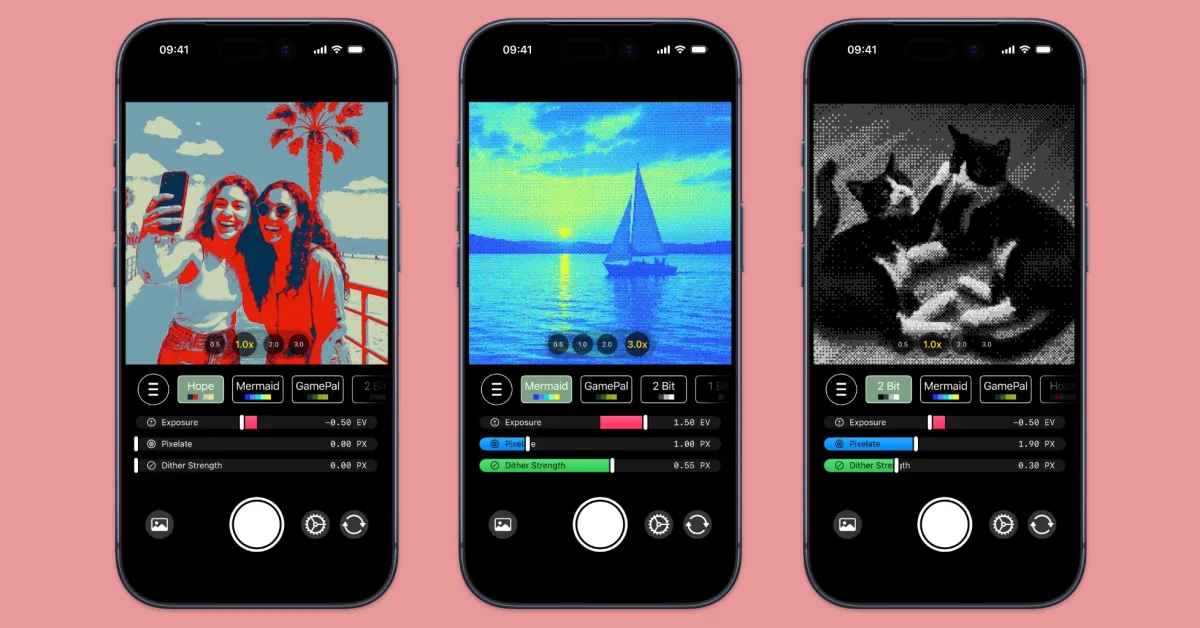 NeoCam : l’app iPhone qui donne à vos photos un style rétro de jeu vidéo en euros