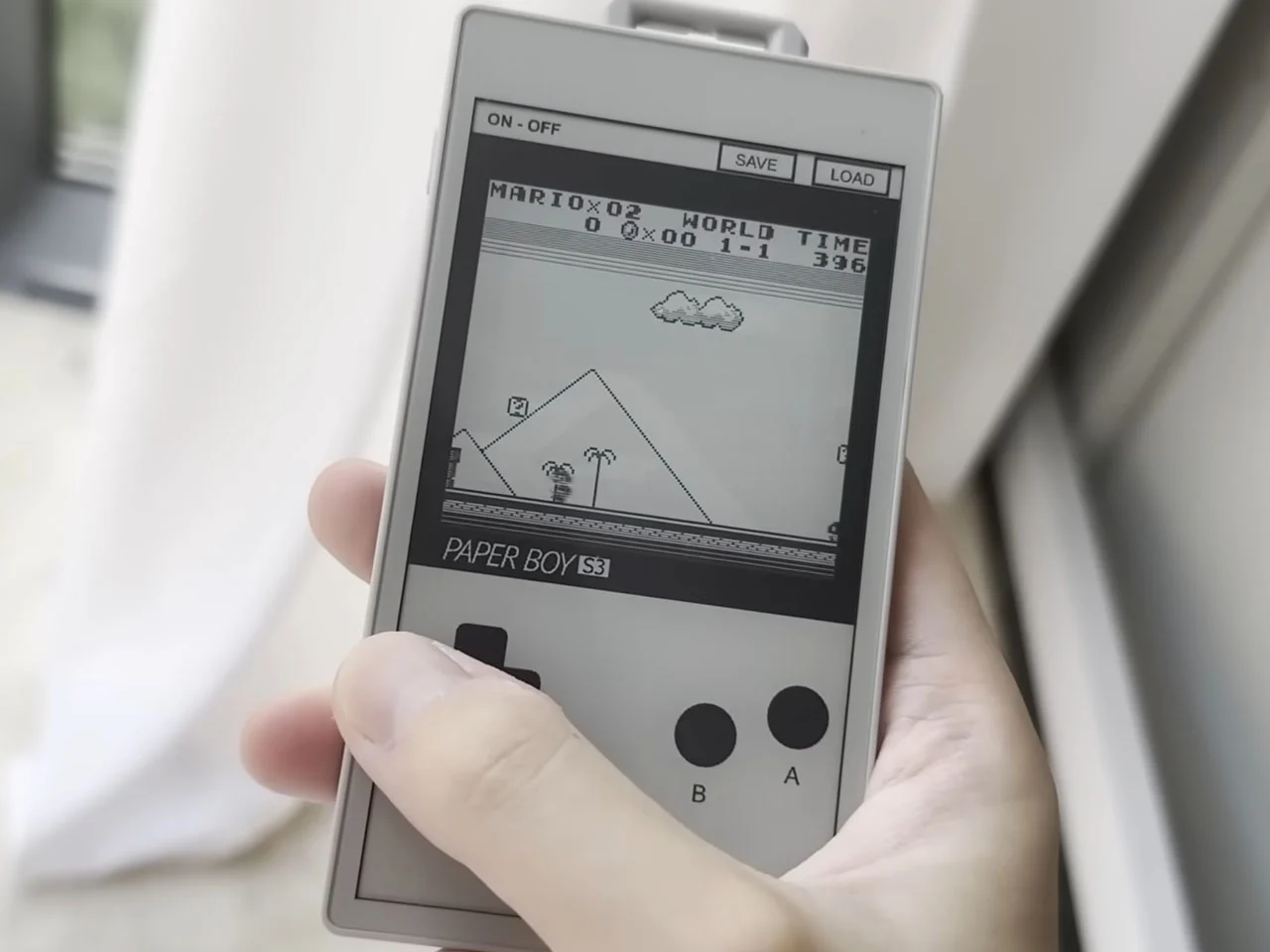 Game Boy rétro sur écran E Ink 60Hz : une console portable ESP32 qui relance l’émulation rétro