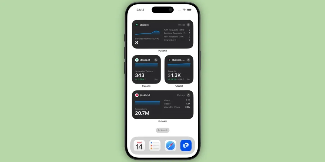 PulseKit sur iPhone : l’app analytics pour suivre facilement tous vos indicateurs clés