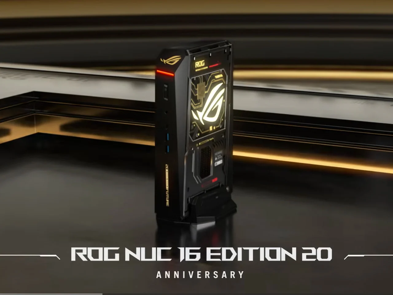 AsUS ROG NUC 16 Edition 20 : la puissance RTX 5090 dans un mini PC gaming compact de 3 L